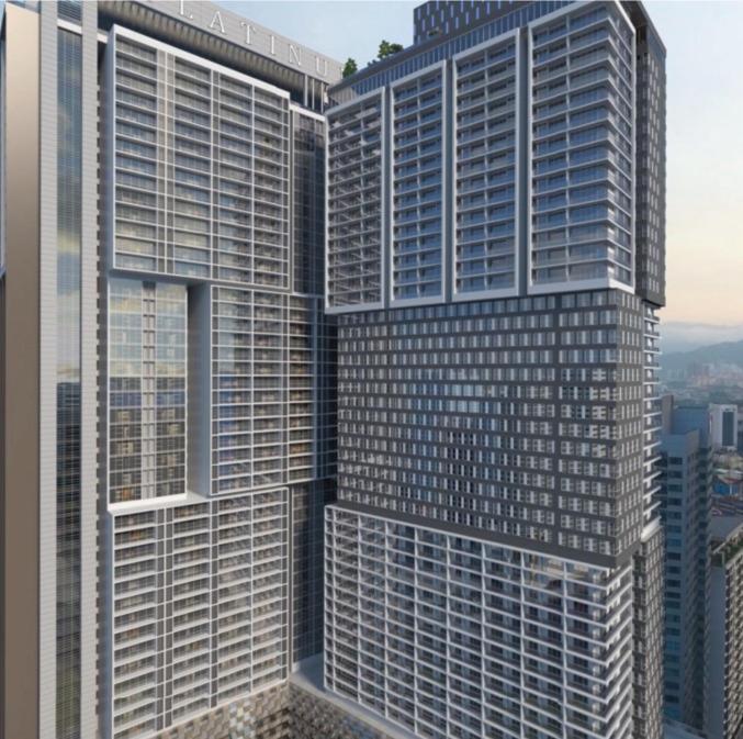The Face Style Hotel クアラルンプール エクステリア 写真 The residential tower