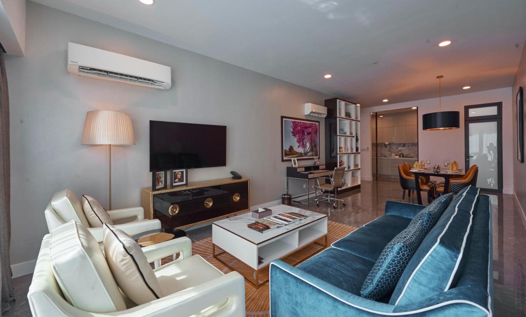 The Face Style Hotel クアラルンプール エクステリア 写真 A living room in a condominium